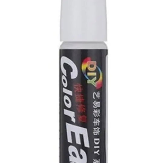 Caneta Tira Riscos Retoque Automotivo Carro E Moto Cor Branco