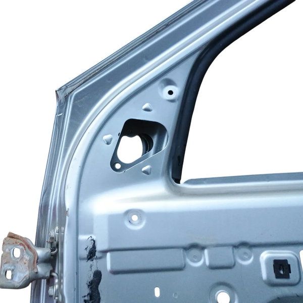 Porta Lado Direito Renault Logan 2009 Dianteira Direito Prateado