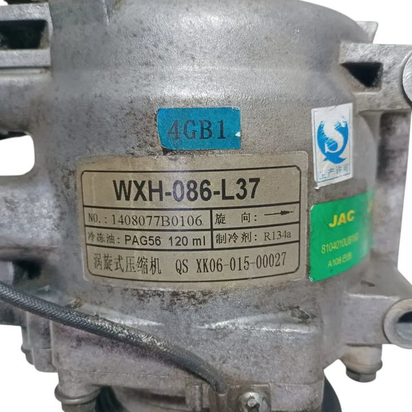 Compressor Ar Condicionado Jac J3 2013