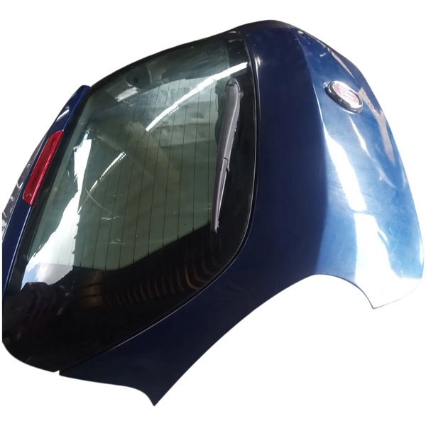 Tampa Traseira Capo Com Vidro Fiat Bravo 2012 Azul-turquesa