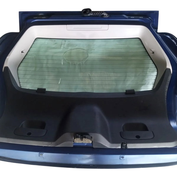 Tampa Traseira Capo Com Vidro Fiat Bravo 2012 Azul-turquesa