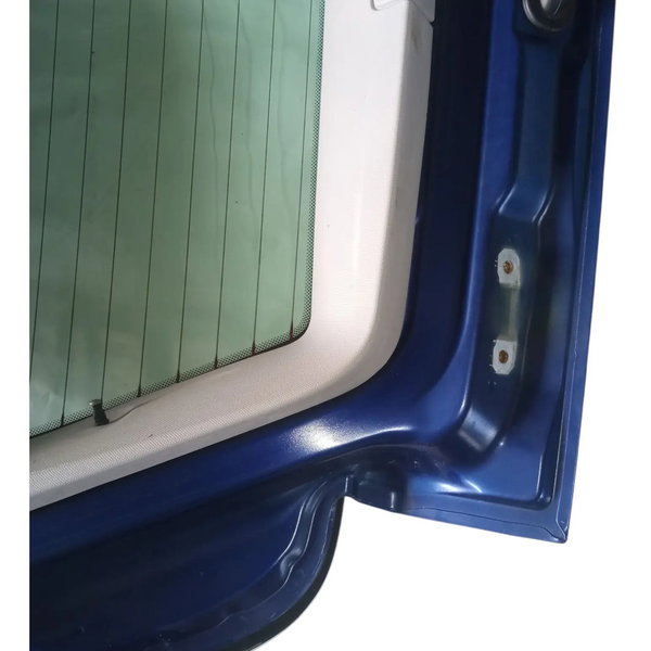 Tampa Traseira Capo Com Vidro Fiat Bravo 2012 Azul-turquesa