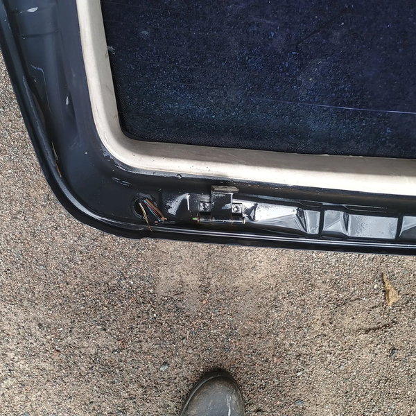 Tampa Porta Malas Capo Traseiro Gm Zafira 2005 Preto