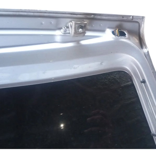Tampa Capo Traseiro Vw Fox 2005 À 2009 Prateado
