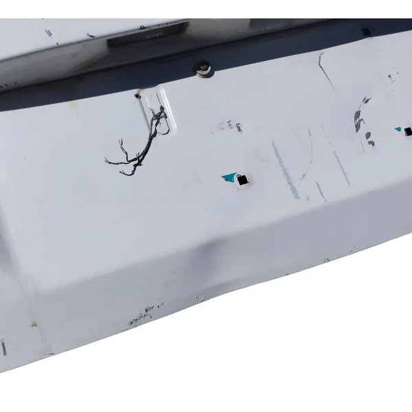 Tampa Porta Malas Fiat Palio 2008 A 2016 Com Detalhe Branco