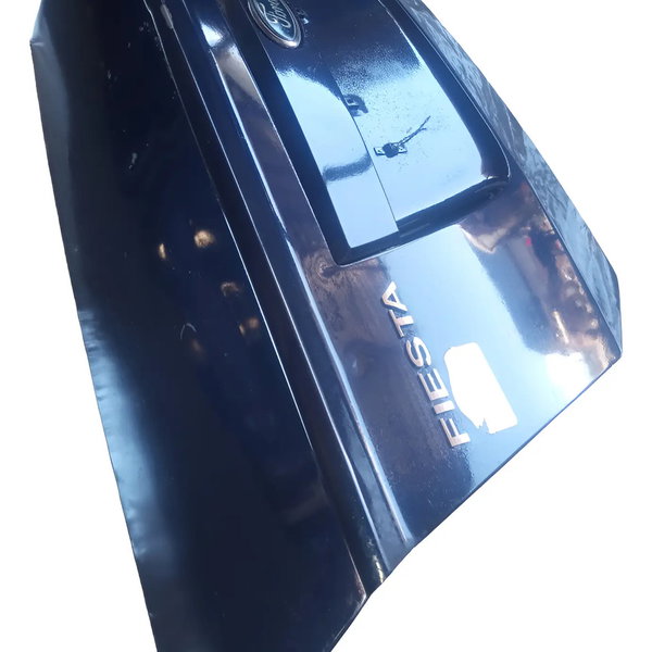 Tampa Porta Malas Capo Ford Fiesta Sedam 2006 Azul-marinho