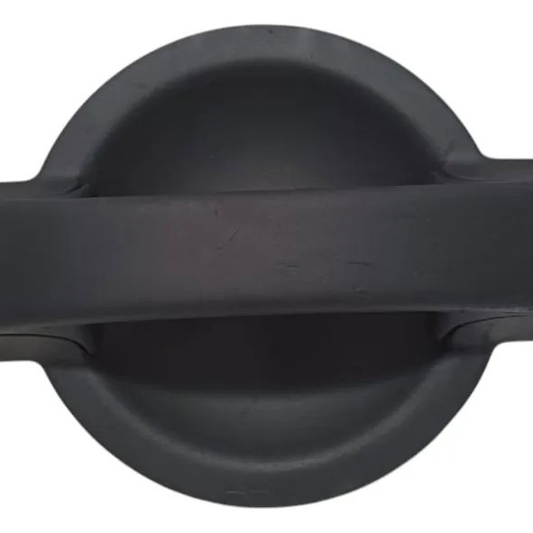 Maçaneta Externa Porta Correr Lateral Ld Fiat Doblo 2008 Preto Traseira