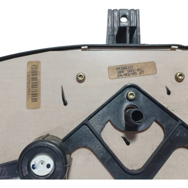 Painel Instrumento Velocímetro Peugeot 206 2005 Preto