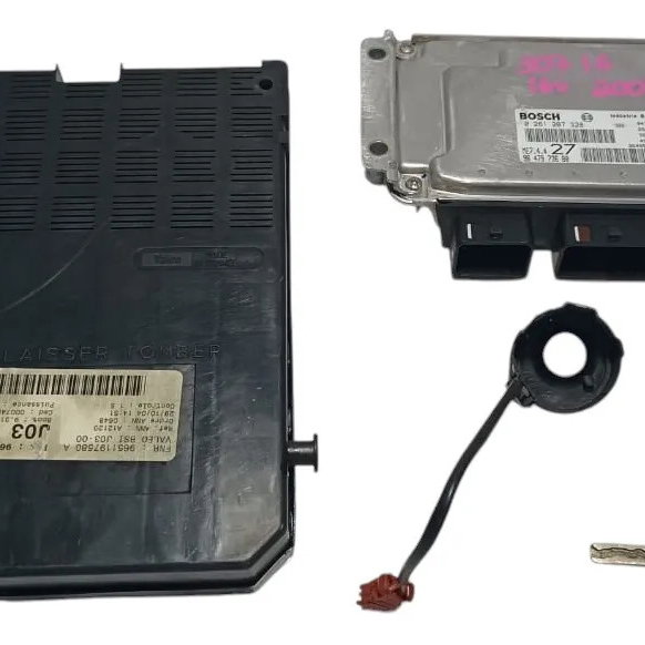 Módulo Injeção Peugeot 307 1.6 16v 2004 Gas. 0261207328 Kit