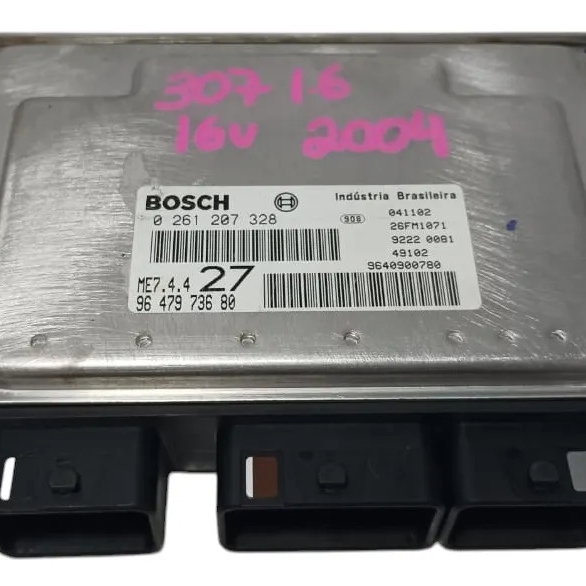 Módulo Injeção Peugeot 307 1.6 16v 2004 Gas. 0261207328 Kit