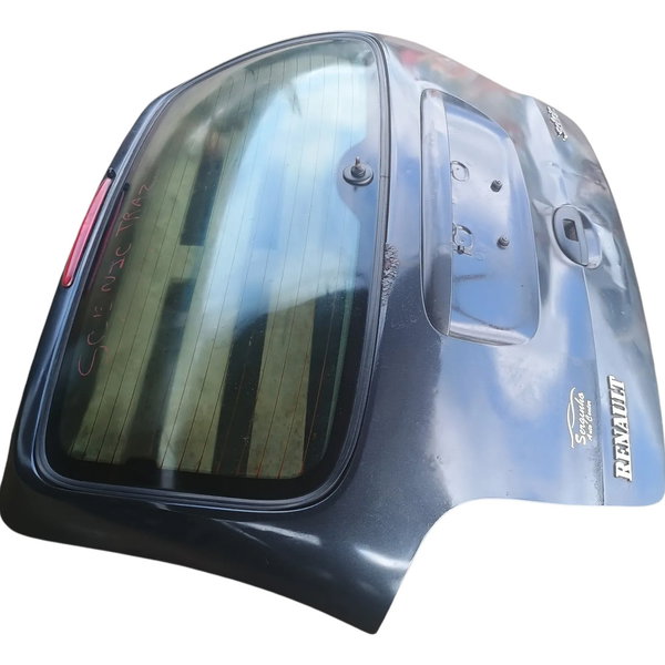 Capo Tampa Traseira Renault Scenic 2005 Cinza Chumbo