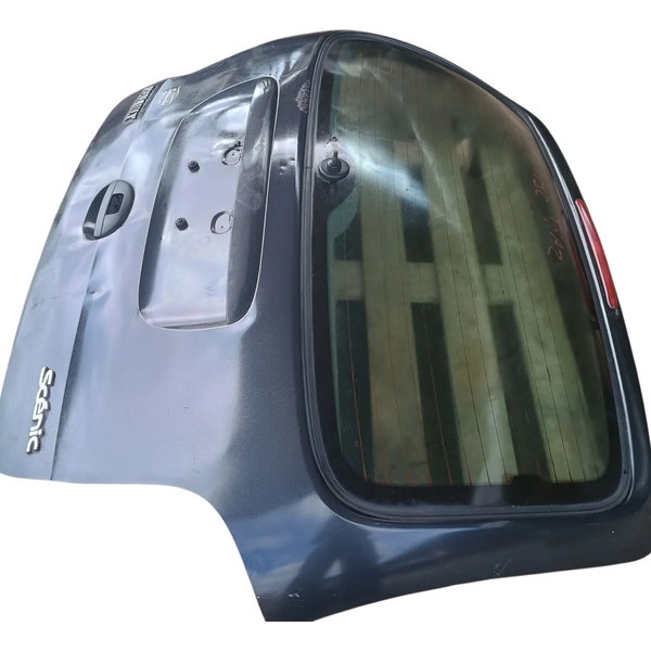 Capo Tampa Traseira Renault Scenic 2005 Cinza Chumbo