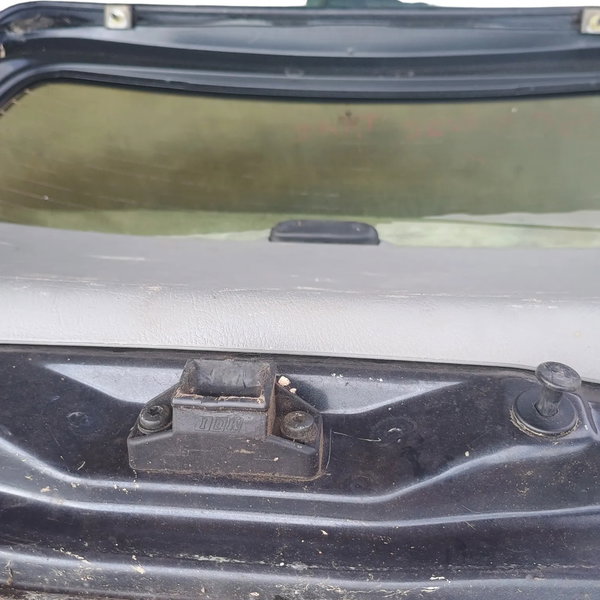 Capo Tampa Traseira Renault Scenic 2005 Cinza Chumbo