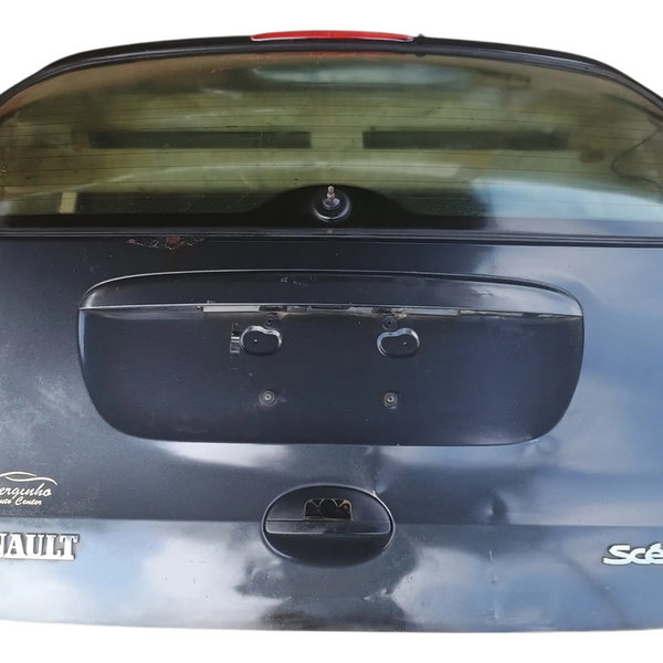 Capo Tampa Traseira Renault Scenic 2005 Cinza Chumbo
