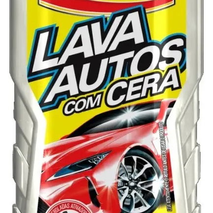 Lava Autos Líquido Com Cera Luxcar Shampoo Automotivo 500ml