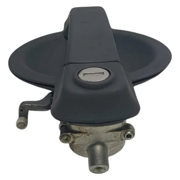 Maçaneta Externa Porta Dianteira Direita Fiat Doblo 2008 Preto Dianteira