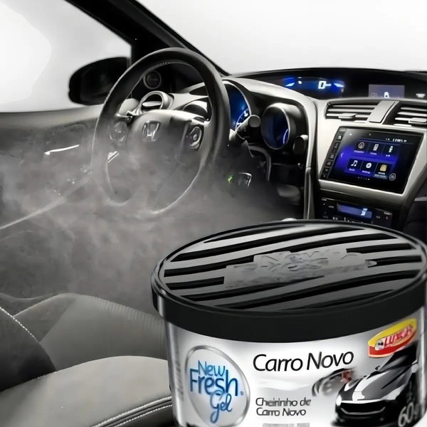 Aromatizante Nytro Carro Gel 60g Luxcar Fragrância Duradoura