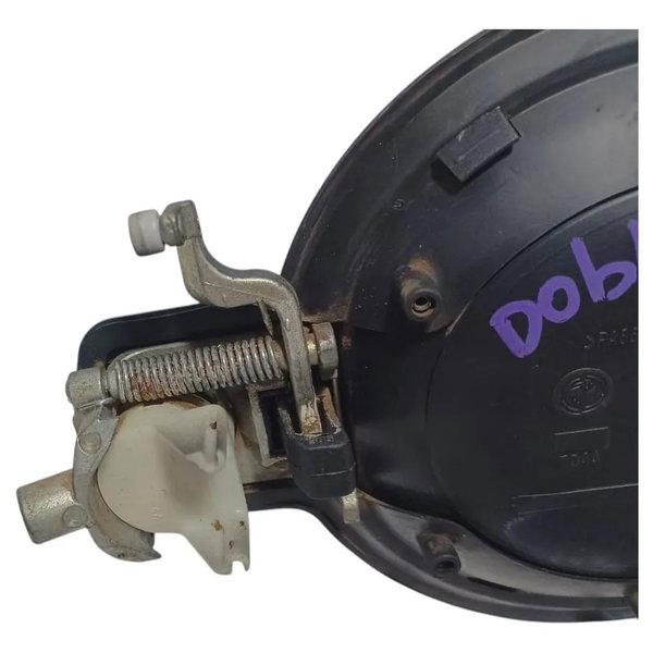 Maçaneta Externa Porta Dianteira Esquerda Fiat Doblo 2008 Preto Dianteira