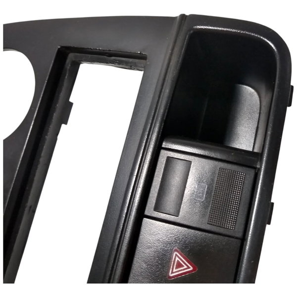 Moldura Painel Central Vw Gol G4 Preto