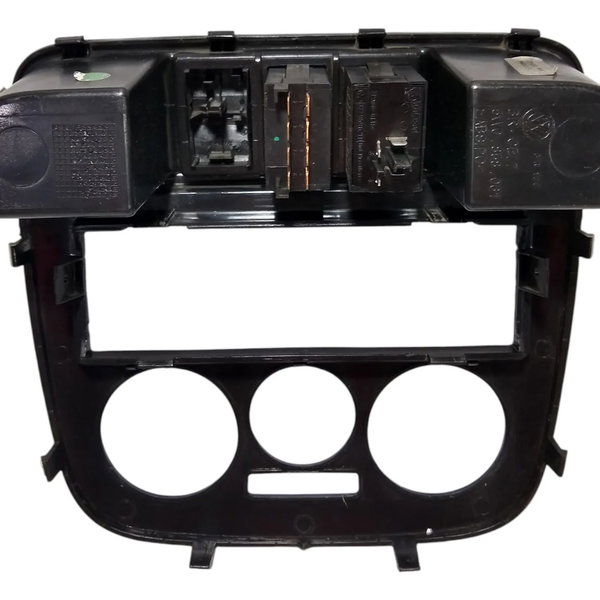 Moldura Painel Central Vw Gol G4 Preto