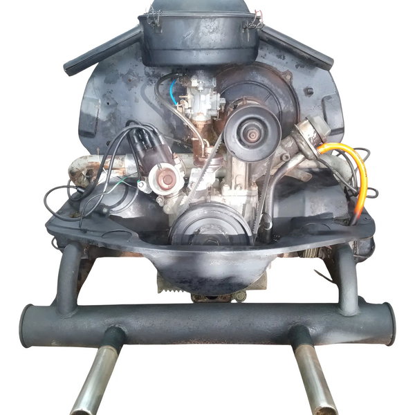 Motor Parcial Vw Fusca 1300 Cl 1974 Funcionando Com Nota