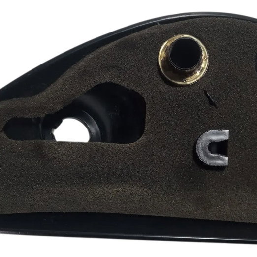 Acabamento Interno Retrovisor Direito Vw Gol G5 2009 Preto