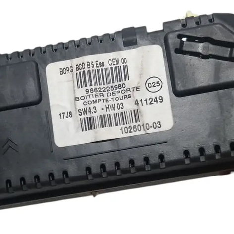 Computador De Bordo Relógio Citroen C4 2010