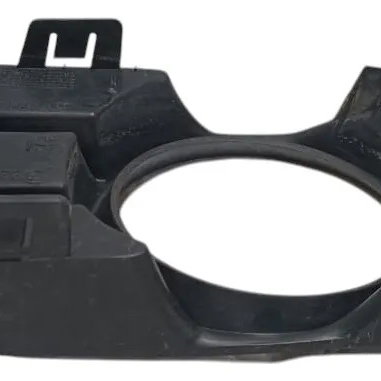 Moldura Farol Milha Esquerdo Renault Megane 2008 Preto Esquerdo