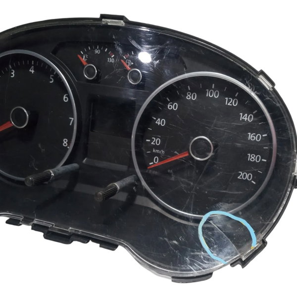 Painel De Instrumento Velocímetro Vw G6 2014 Com Detalhes