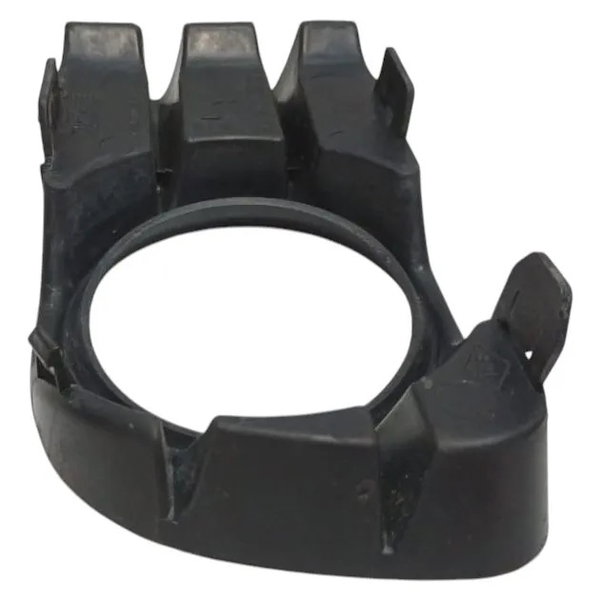 Moldura Farol Milha Direito Renault Megane 2008 Preto Direito