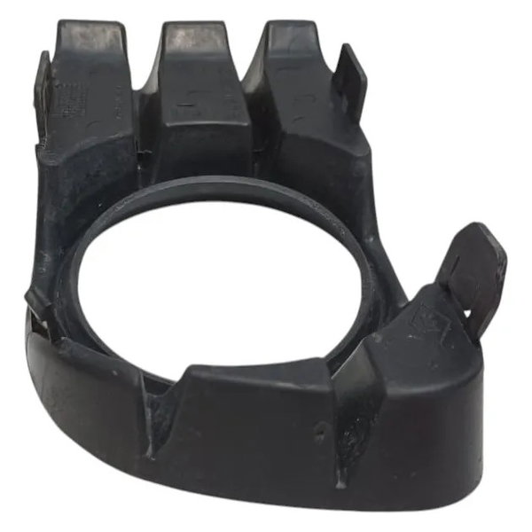 Moldura Farol Milha Direito Renault Megane 2008 Preto Direito
