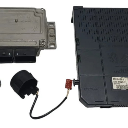 Módulo Injeção Peugeot 307 2.0 2007 Gas. Iaw6lpb Kit