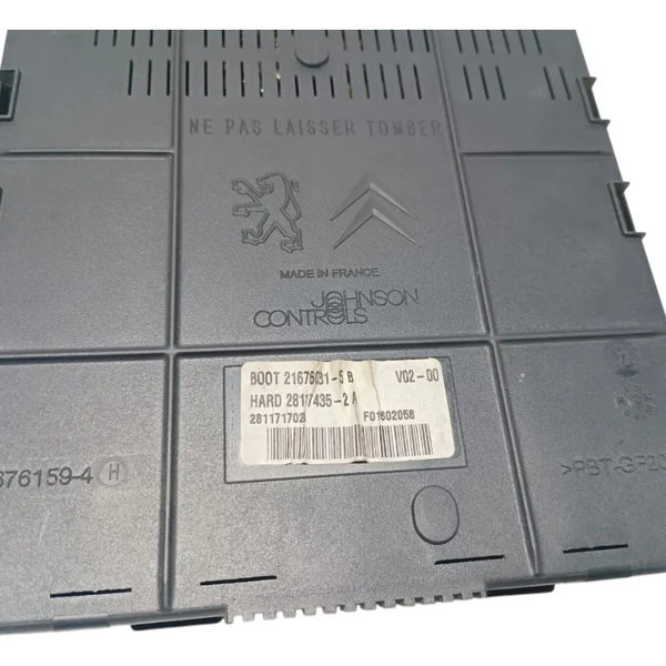 Módulo Injeção Peugeot 307 2.0 2007 Gas. Iaw6lpb Kit