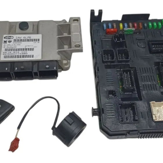 Módulo Injeção Peugeot 307 2.0 2007 Gas. Iaw6lpb Kit
