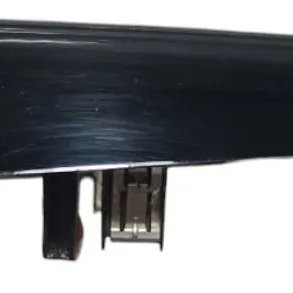 Moldura Central Painel Botão Alerta Citroen Aircross 2013 Preto
