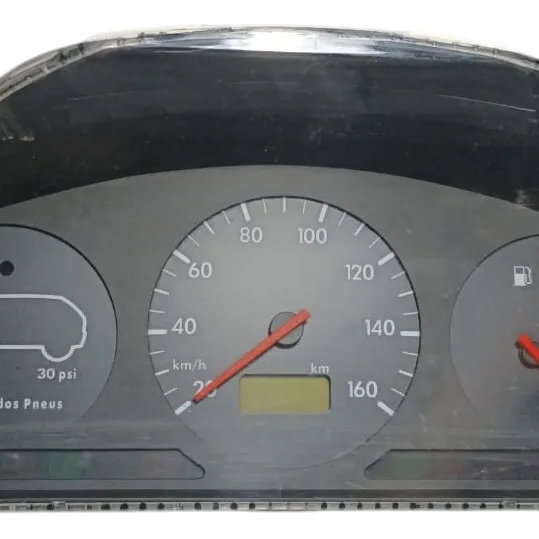 Painel Instrumento Velocímetro Vw Gol G2 Preto