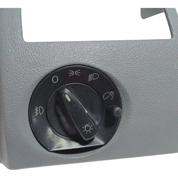 Moldura Lado Esquerdo Painel Chave Luz Vw Gol G3 2004
