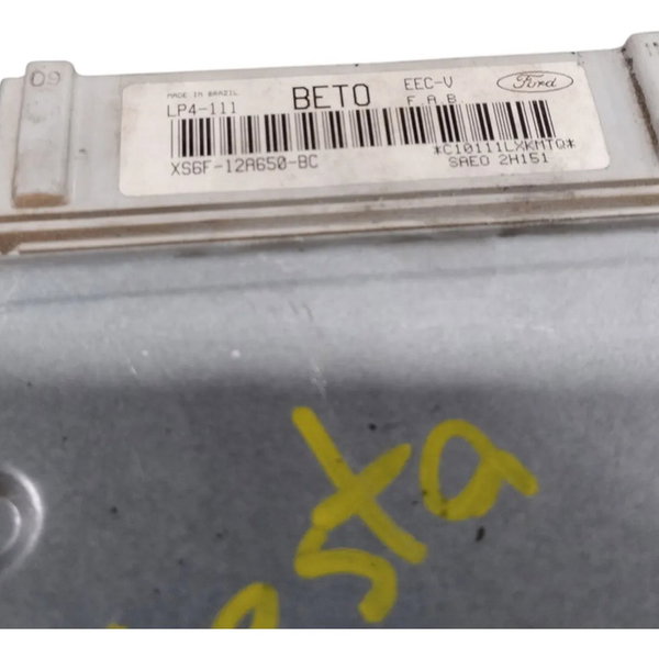Módulo Injeção Ford Fiesta 2002 Zetec Xs6f12ay50bc