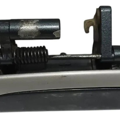 Maçaneta Externa Dianteira Esquerda Honda Fit 2006 Cinza Claro E Escuro Dianteira
