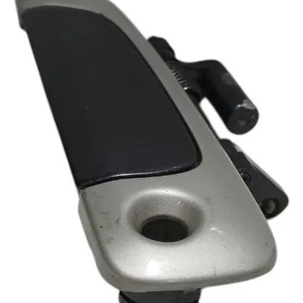 Maçaneta Externa Dianteira Esquerda Honda Fit 2006 Cinza Claro E Escuro Dianteira