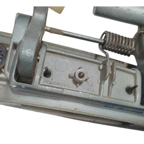 Maçaneta Externa Dianteira Esquerda Honda Fit 2006 Cinza Claro E Escuro Dianteira