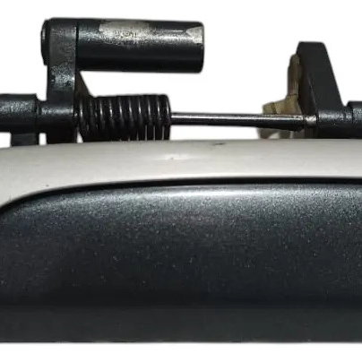 Maçaneta Externa Dianteira Esquerda Honda Fit 2006 Cinza Claro E Escuro Dianteira