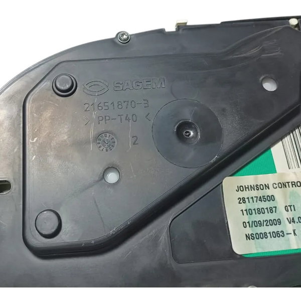 Painel Instrumento Velocímetro Peugeot 307 2010 Preto