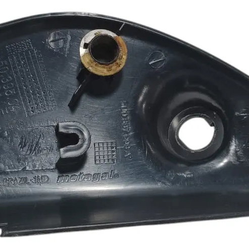 Acabamento Retrovisor Manual Esquerdo Vw Gol G5 Preto