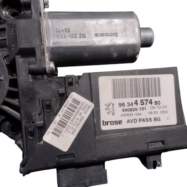 Motor Vidro Elétrico Dianteiro Direito Peugeot 307