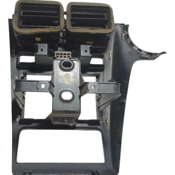 Moldura Central Painel Difusor Botão Alerta Vw Spacefox 2010 Preto
