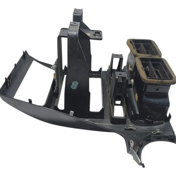 Moldura Central Painel Difusor Botão Alerta Vw Spacefox 2010 Preto