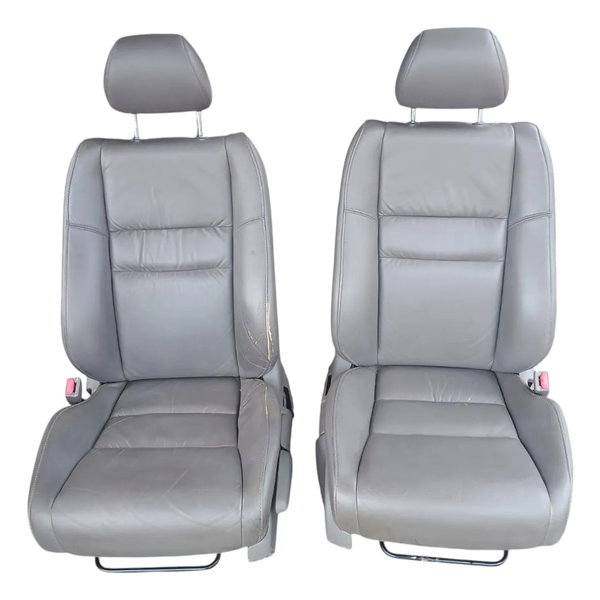 Jogo De Banco Couro Honda Civic 2008 Cinza