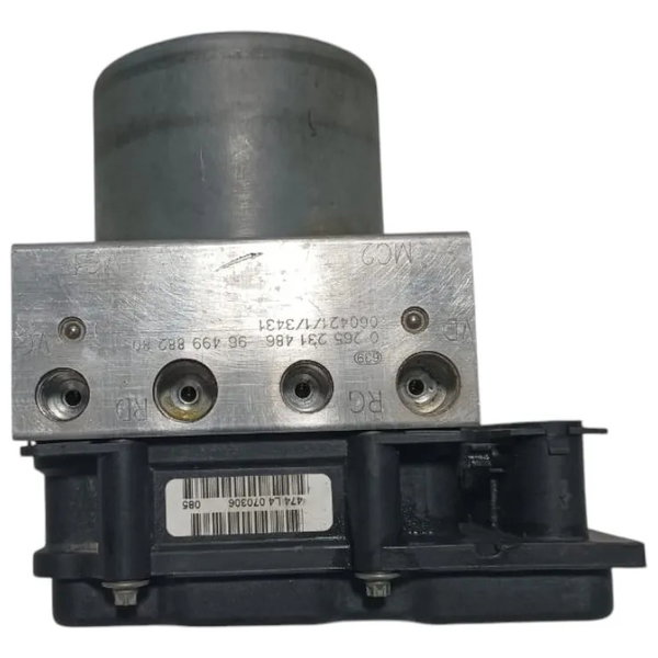 Módulo Abs Freio Peugeot Citroen C4 307 2.0 2005 À 2010 Prata/preto