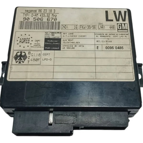 Módulo Conforto Gm Vectra 90506670